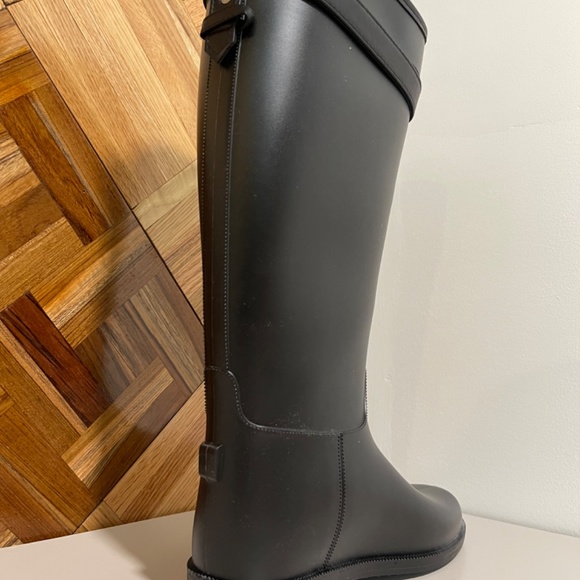 dirty laundry rubber boots